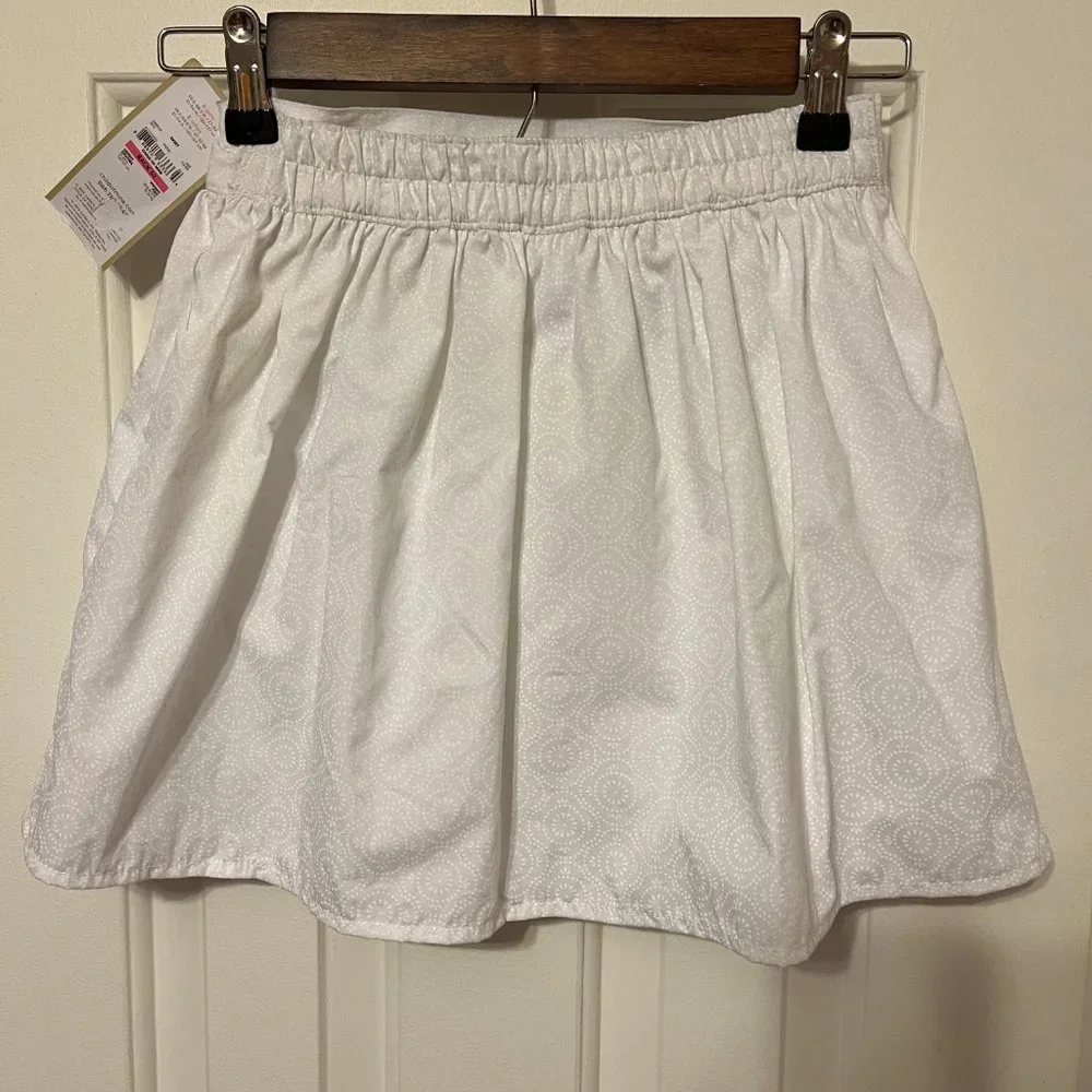 NWT adorable Carter's Child of Mine white patterned summer skirt size 8
